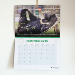 2025 Animals Asia Calendar